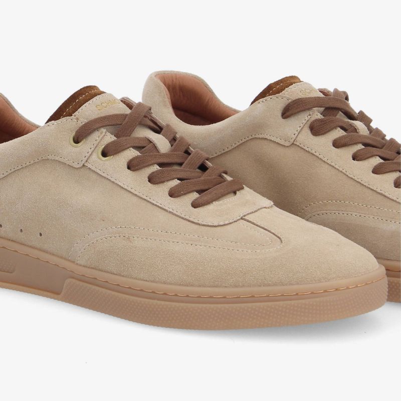 SAN MARINO SNEAKER M - SUEDE/SUEDE - BEIGE/CAMEL